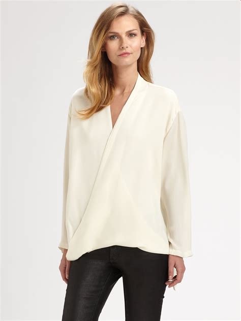 michael kors silk blouse|michael kors blouse price.